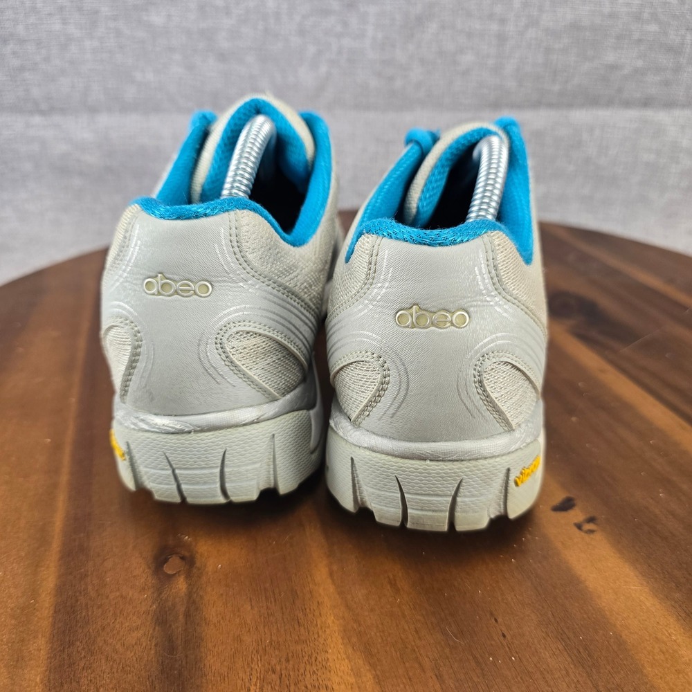 Aero Astra LT Grey Turquoise Blue Vibram Walking Shoes‎ Womens 11 Medium PO 3550 - Picture 11 of 14